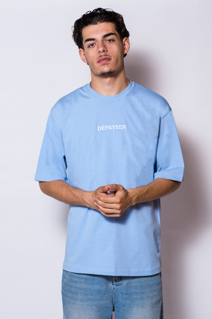 OVERSIZED TSHIRT BABY BLUE