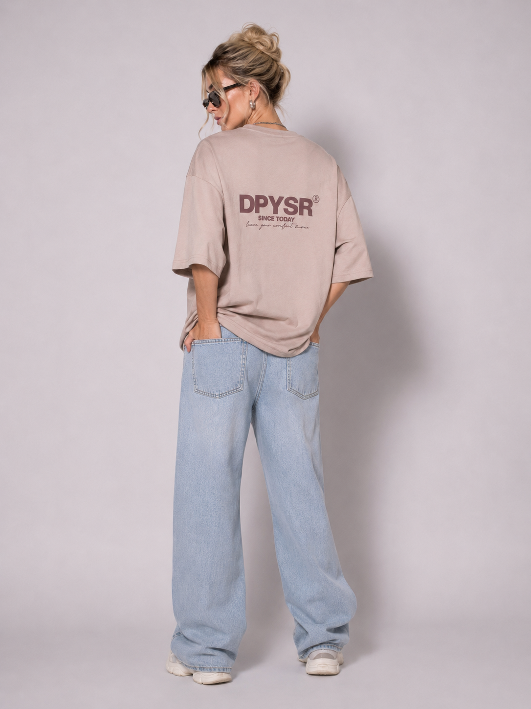 OVERSIZED TSHIRT BEIGE (DPYSR)