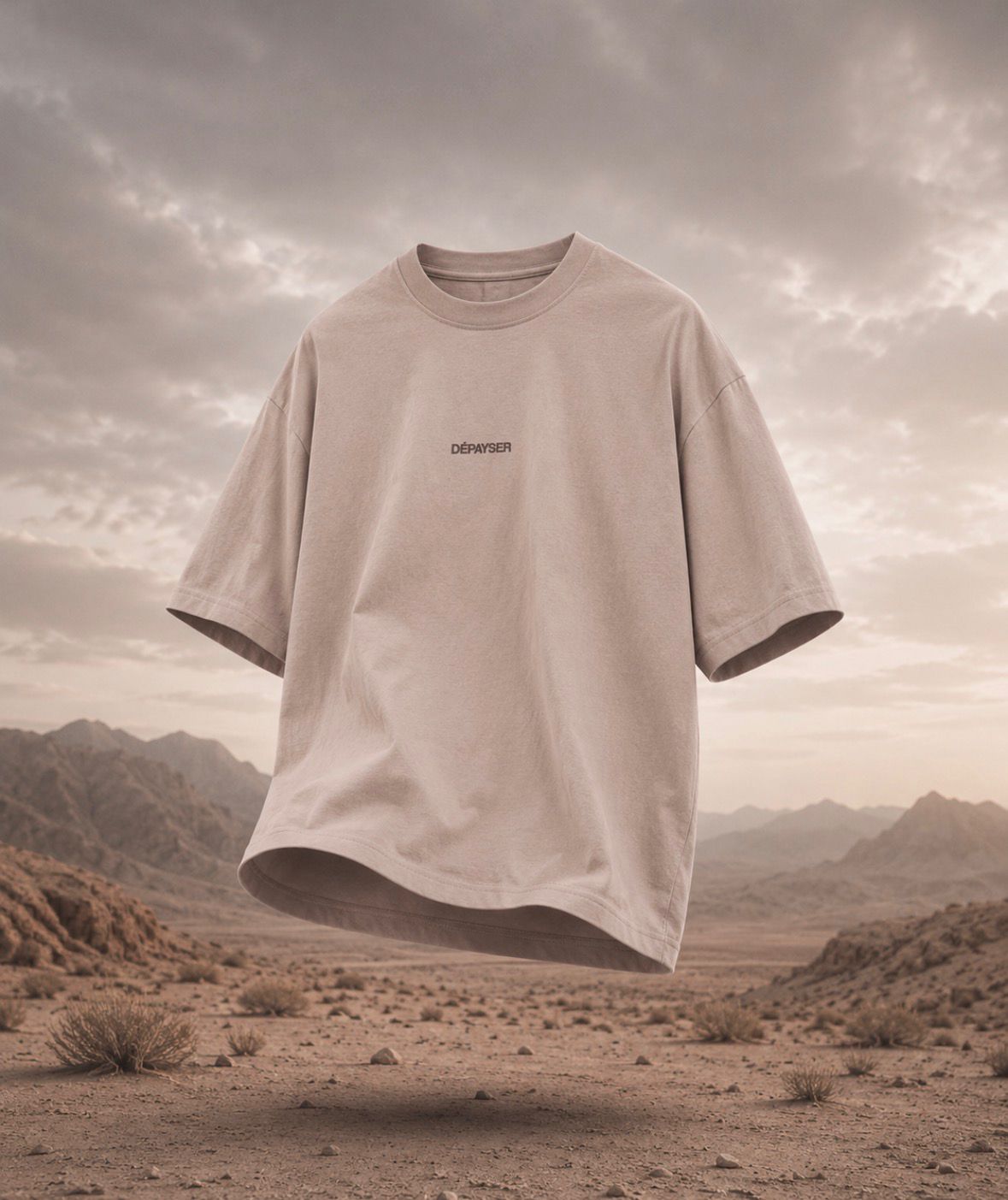 OVERSIZED TSHIRT BEIGE (DPYSR)