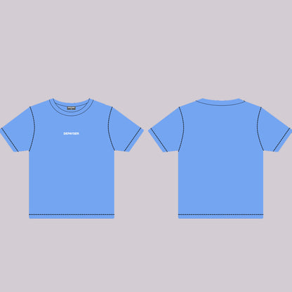 OVERSIZED TSHIRT BABY BLUE