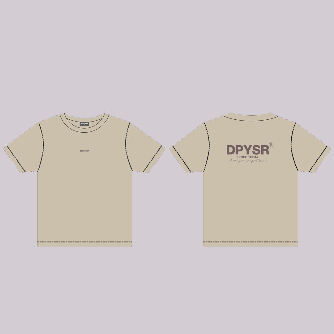 OVERSIZED TSHIRT BEIGE (DPYSR)