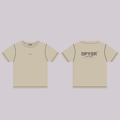 OVERSIZED TSHIRT BEIGE (DPYSR)