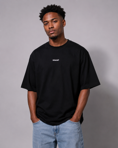 OVERSIZED TSHIRT BLACK (DPYSR)