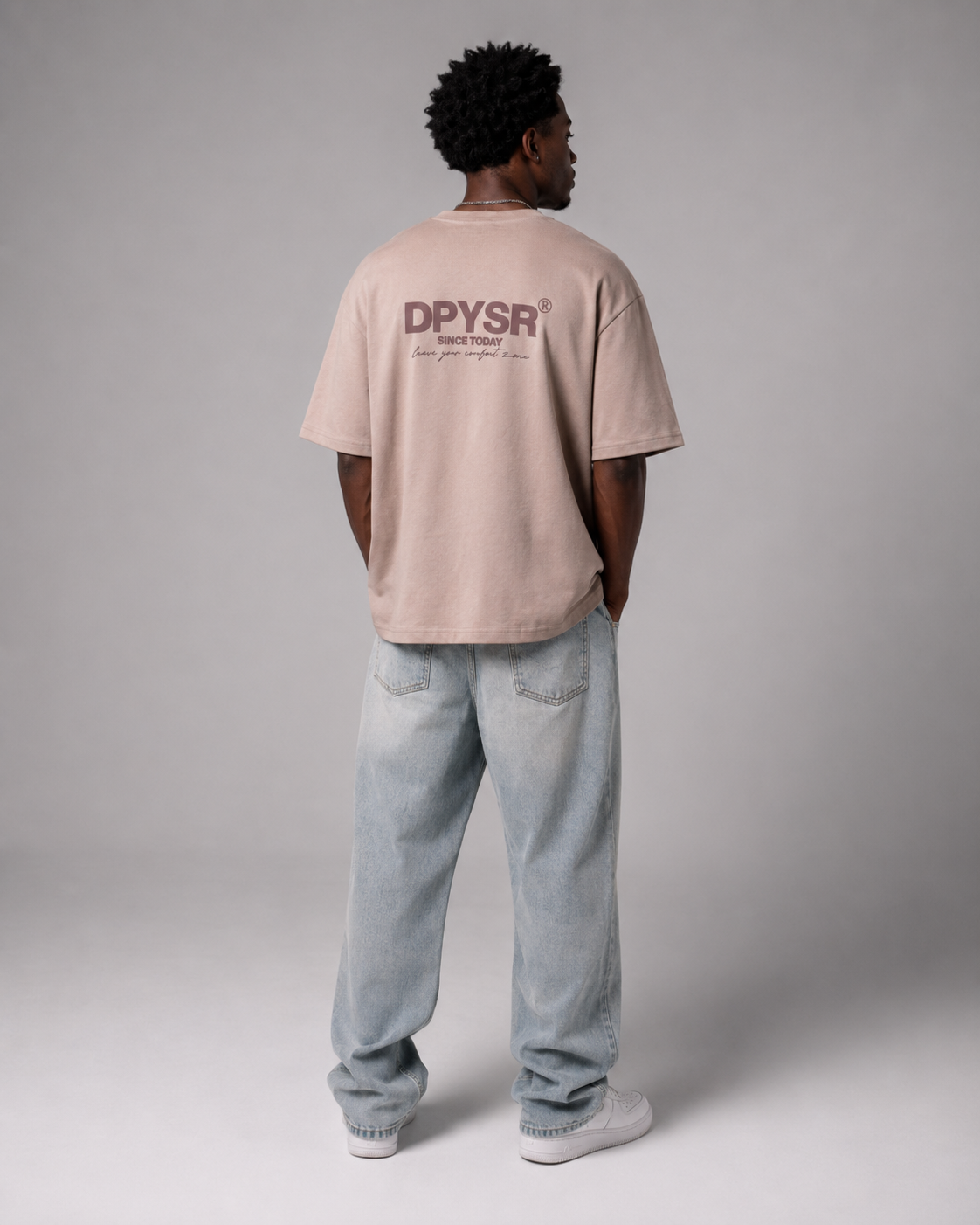 OVERSIZED TSHIRT BEIGE (DPYSR)