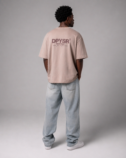 OVERSIZED TSHIRT BEIGE (DPYSR)