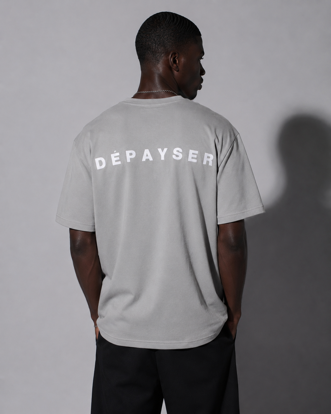OVERSIZED TSHIRT STONE GREY
