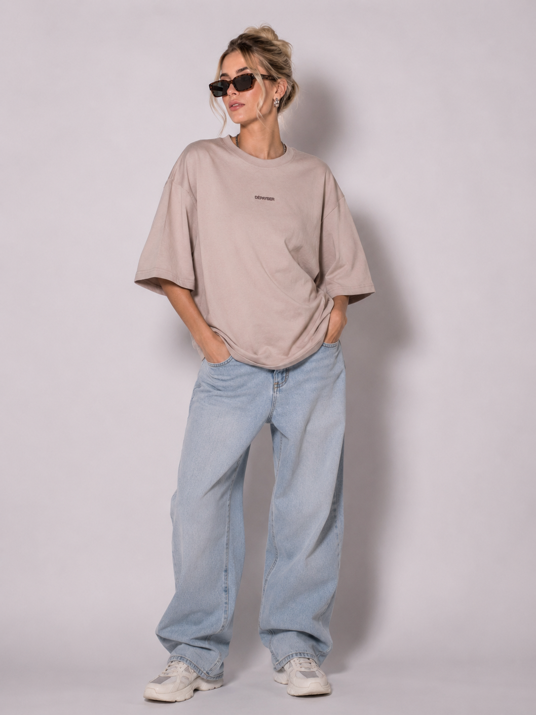 OVERSIZED TSHIRT BEIGE (DPYSR)
