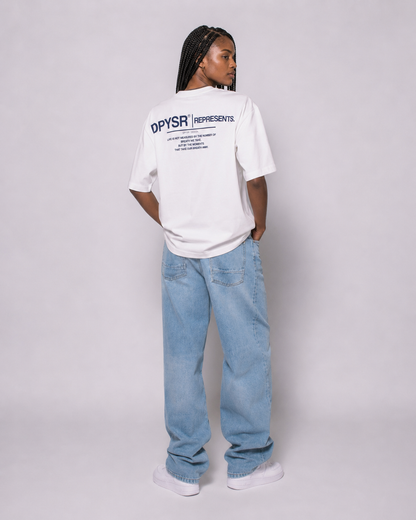 OVERSIZED TSHIRT ECRU WHITE (DPYSR)
