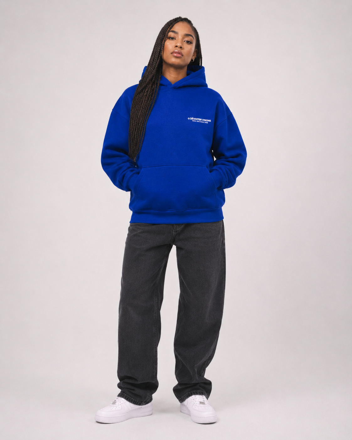 OVERSIZED HOODIE DEEP OCEAN (LIMITED) "MAIN CHARACTER " 1 of 300