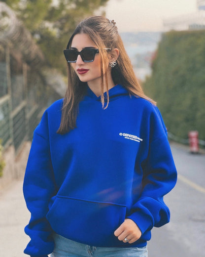 OVERSIZED HOODIE DEEP OCEAN (LIMITED) "MAIN CHARACTER "