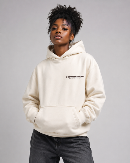 OVERSIZED HOODIE CREAMY WHITE (LIMITED) "MAIN CHARACTER " 1 of 300