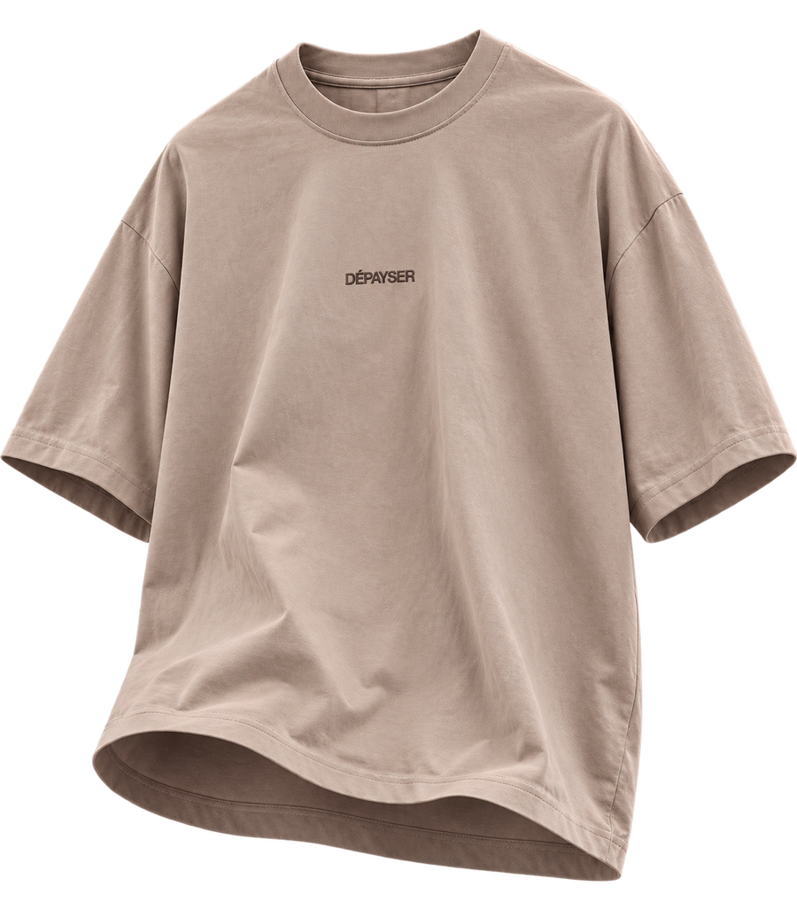 OVERSIZED TSHIRT BEIGE (DPYSR)