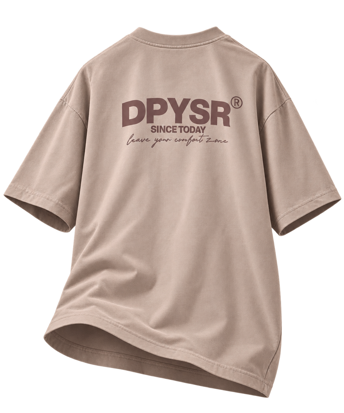 OVERSIZED TSHIRT BEIGE (DPYSR)