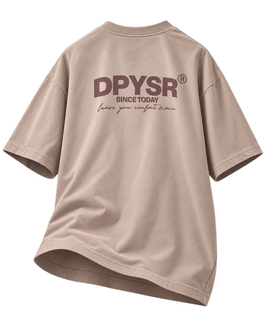 OVERSIZED TSHIRT BEIGE (DPYSR)