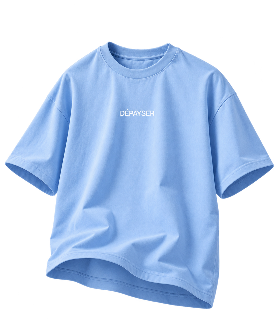 OVERSIZED TSHIRT BABY BLUE