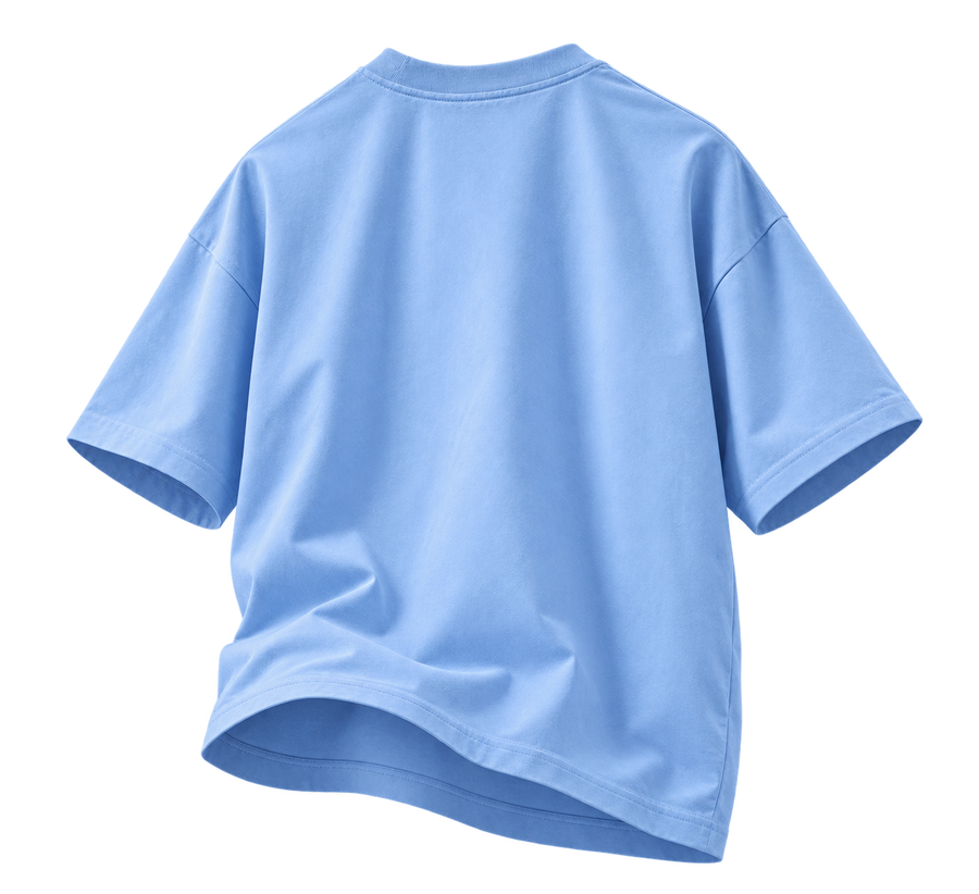 OVERSIZED TSHIRT BABY BLUE