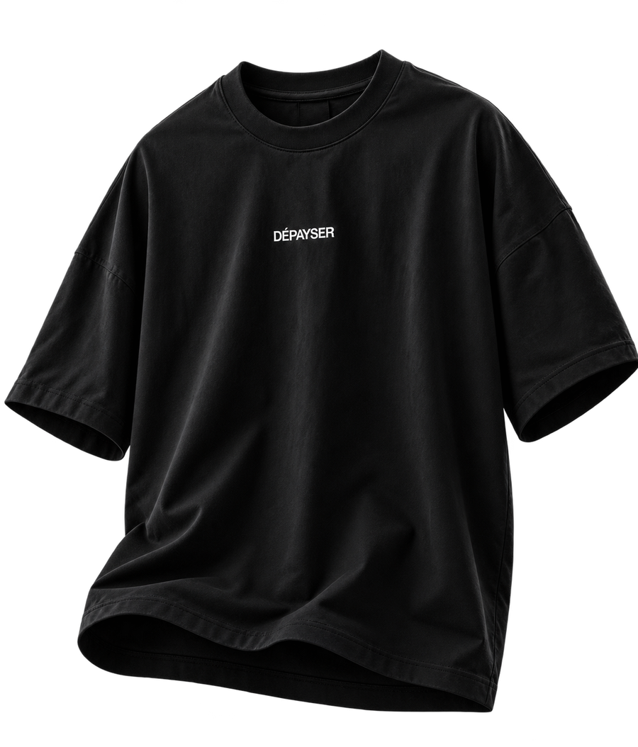 OVERSIZED TSHIRT BLACK (DPYSR)