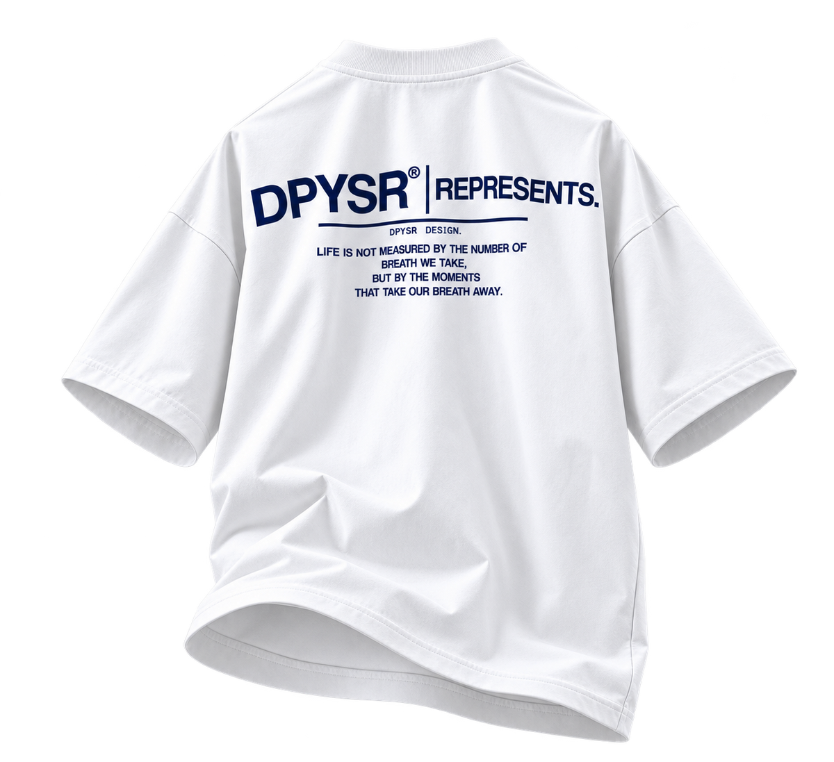 OVERSIZED TSHIRT ECRU WHITE (DPYSR)