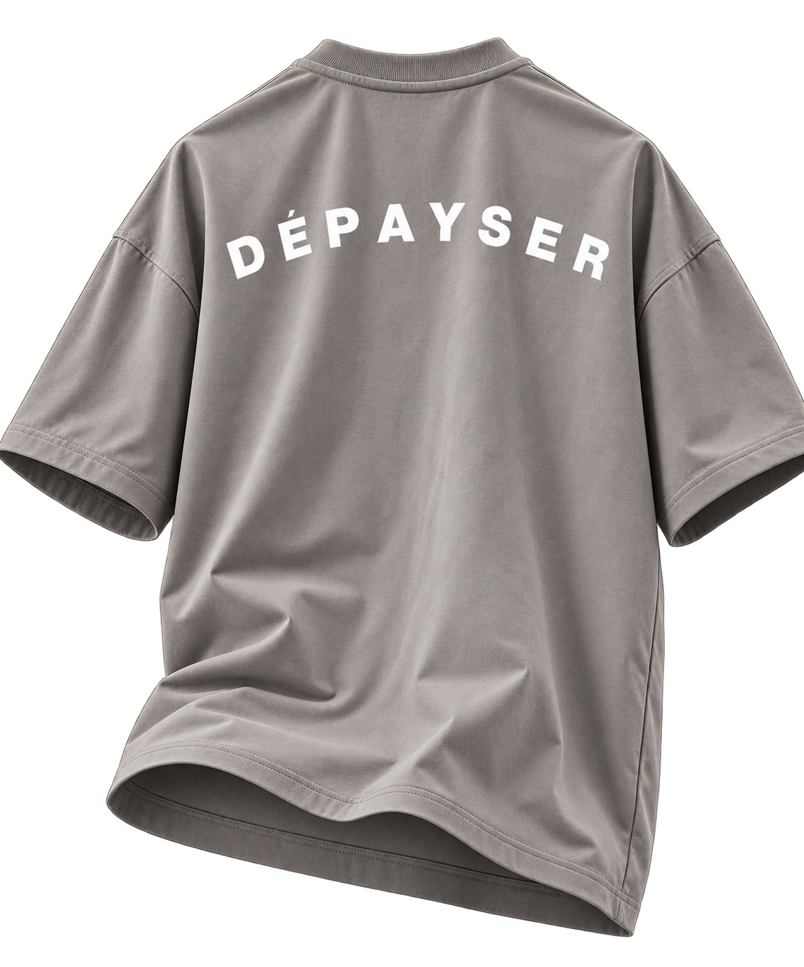 OVERSIZED TSHIRT STONE GREY