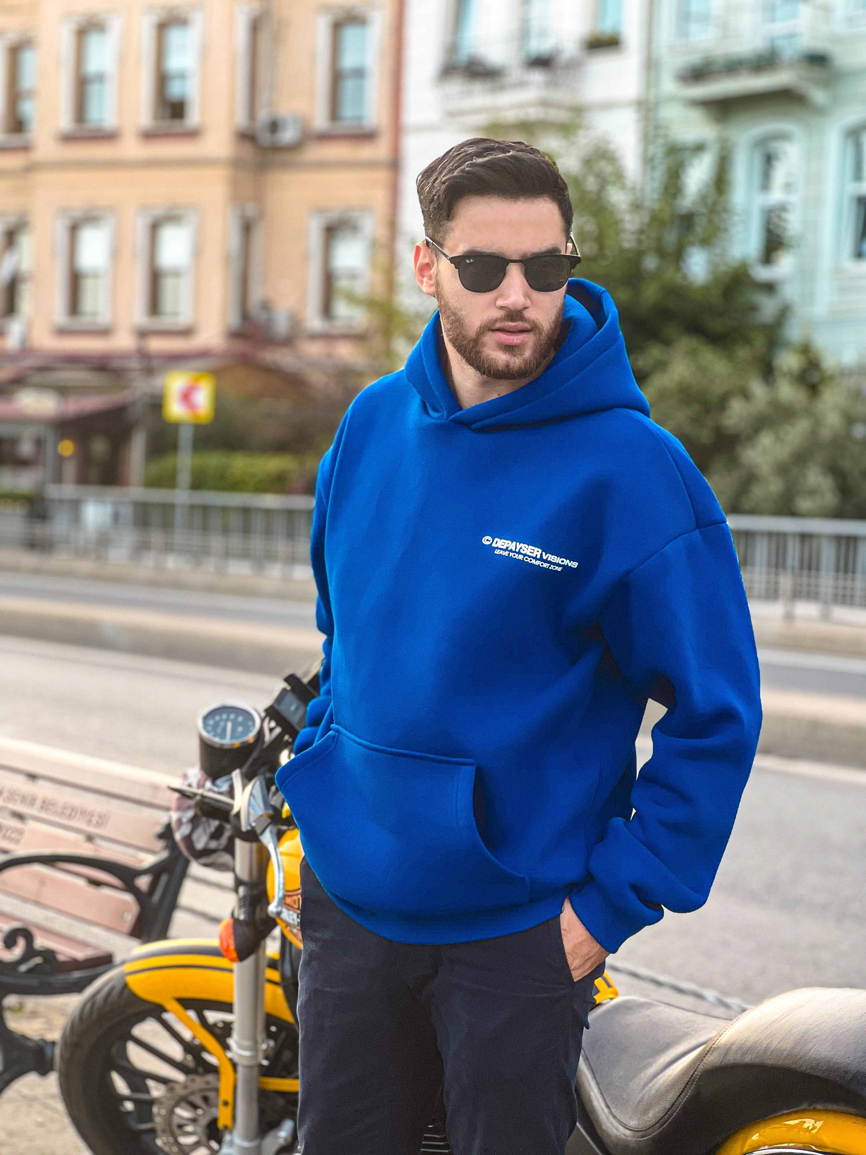 OVERSIZED HOODIE DEEP OCEAN (LIMITED) "MAIN CHARACTER " 1 of 300
