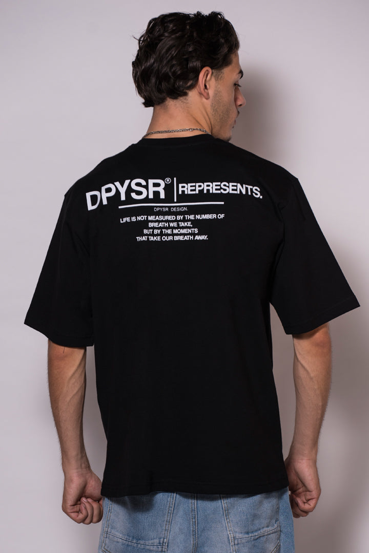 OVERSIZED TSHIRT BLACK (DPYSR)