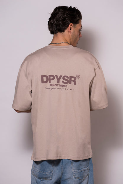 OVERSIZED TSHIRT BEIGE (DPYSR)