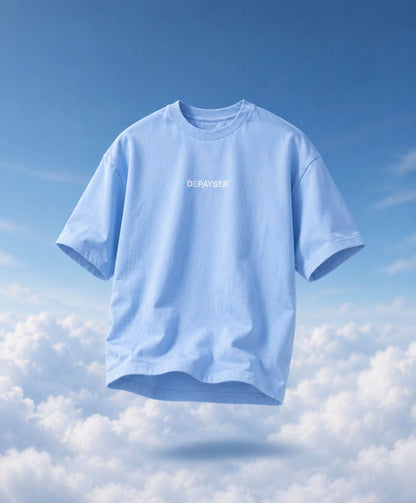 OVERSIZED TSHIRT BABY BLUE